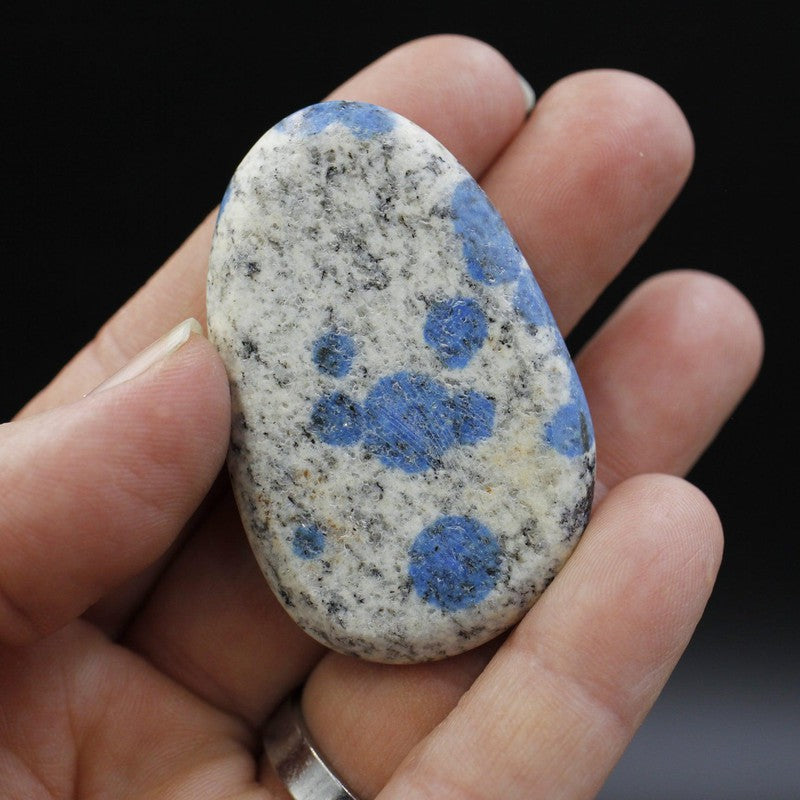 Polished K2 Flat Palm Stones || Grounding, communication || Pakistan-Nature's Treasures