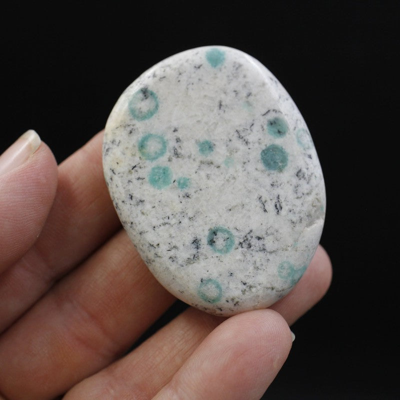 Polished K2 Flat Palm Stones || Grounding, communication || Pakistan-Nature's Treasures