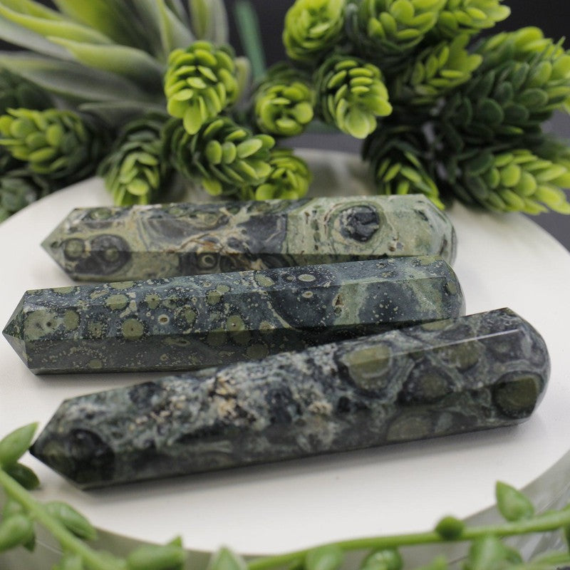 Polished Kambaba Jasper Massage Point Tool || Madagascar-Nature's Treasures