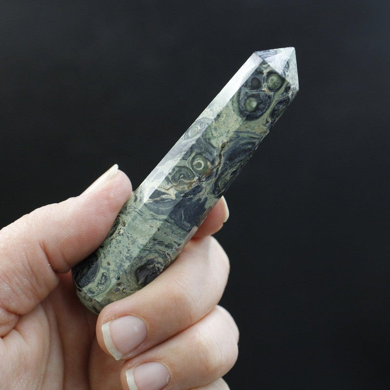 Polished Kambaba Jasper Massage Point Tool || Madagascar-Nature's Treasures