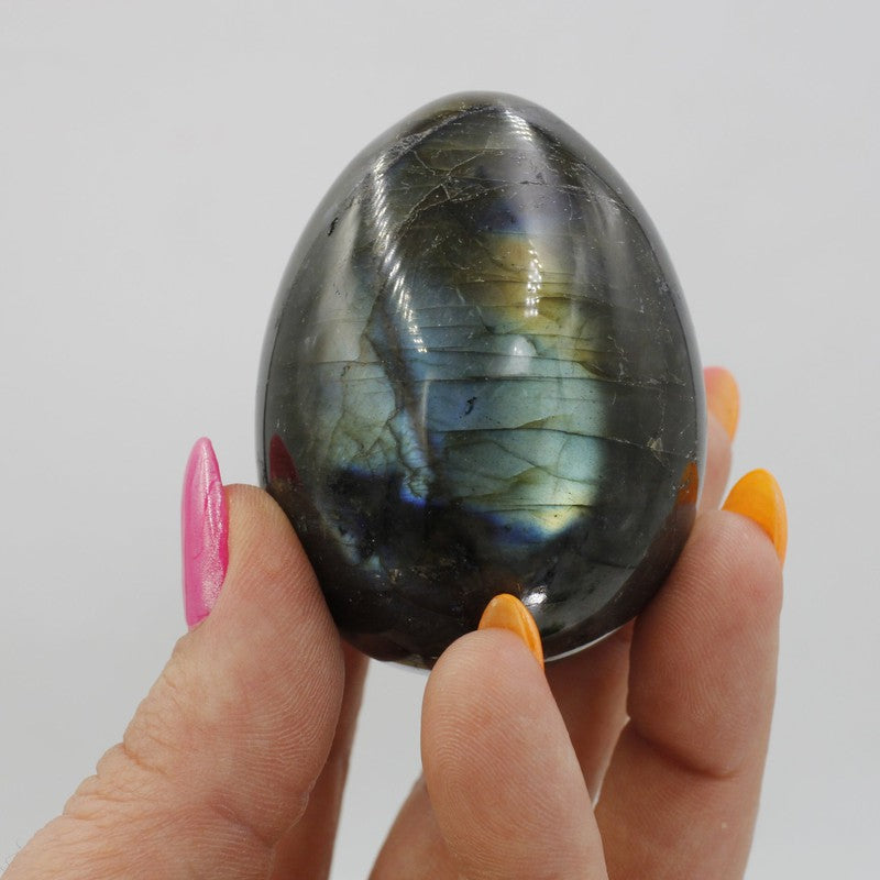 Polished Labradorite Eggs || Psychic Protection || Madagascar-Nature's Treasures