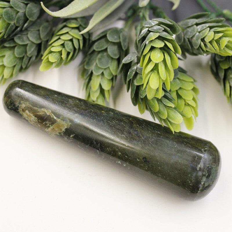 Polished Labradorite Massage Tool || India-Nature's Treasures