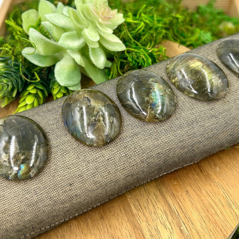 Polished Labradorite Oval Cabochons || Madagascar-Nature's Treasures