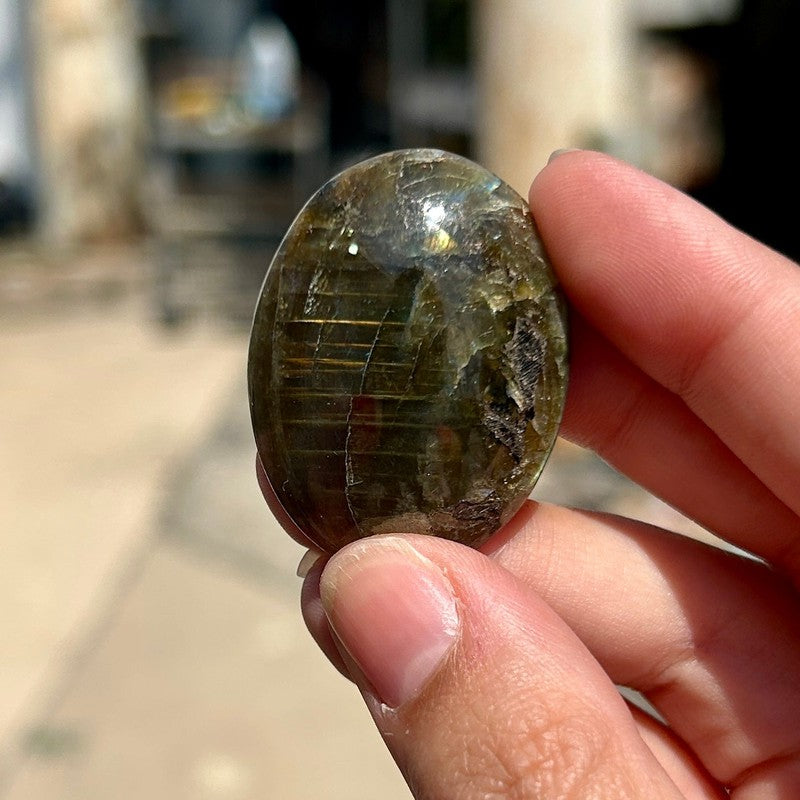 Polished Labradorite Oval Cabochons || Madagascar-Nature's Treasures