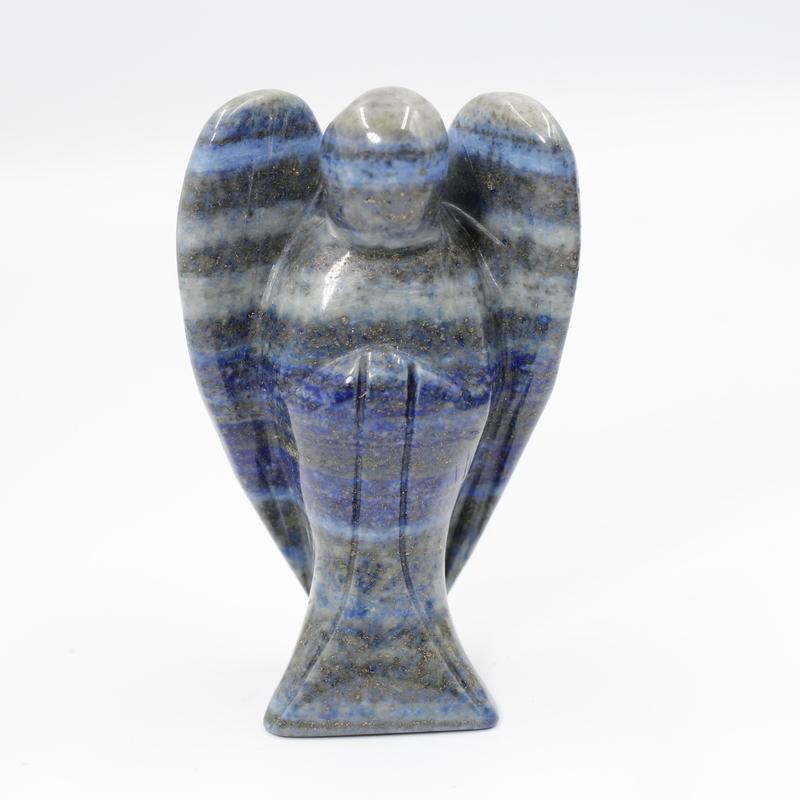 Polished Lapis Lazuli Angel Carvings || Intuition, Truth-Nature's Treasures