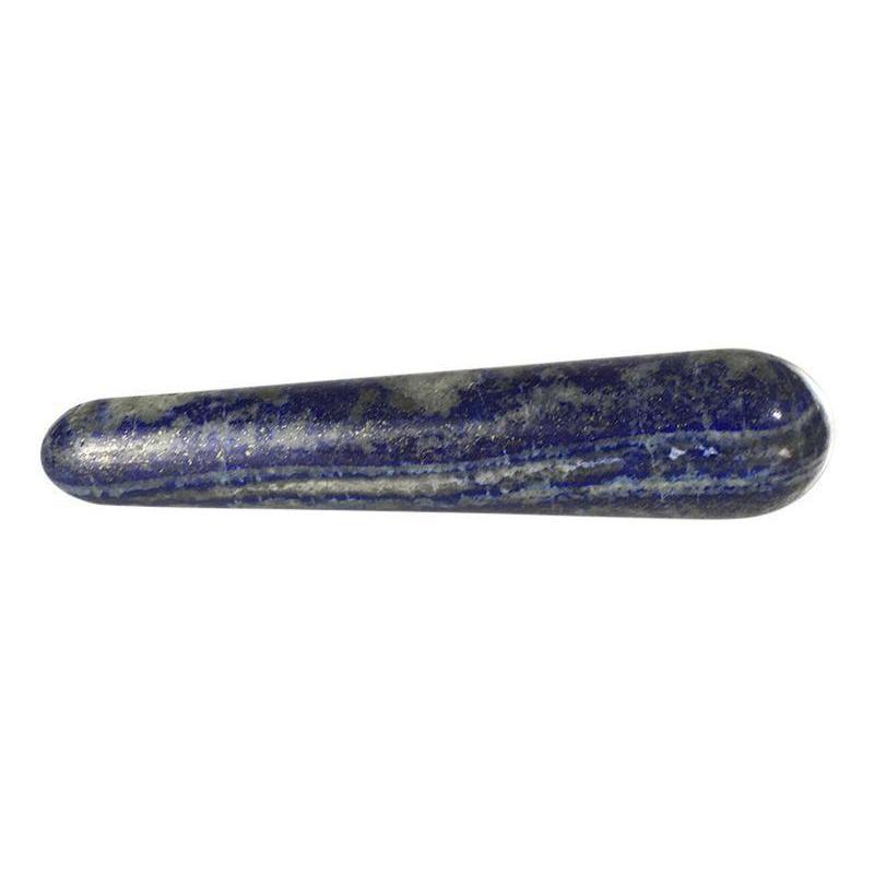 Polished Lapis Lazuli Massage Tool || Communication || Pakistan-Nature's Treasures