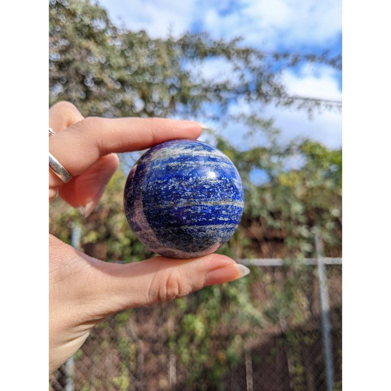 Polished Lapis Lazuli Spheres || Inner Truth || Afghanistan-Nature's Treasures