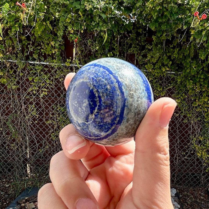 Polished Lapis Lazuli Spheres || Inner Truth || Afghanistan-Nature's Treasures