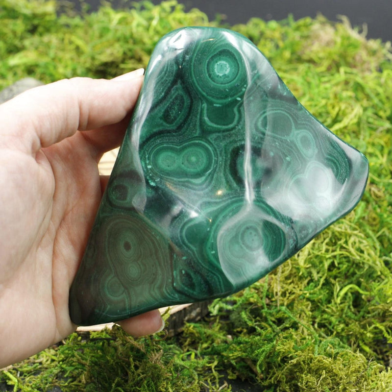 Polished Malachite Free Forms || Transformation || Africa-Nature's Treasures