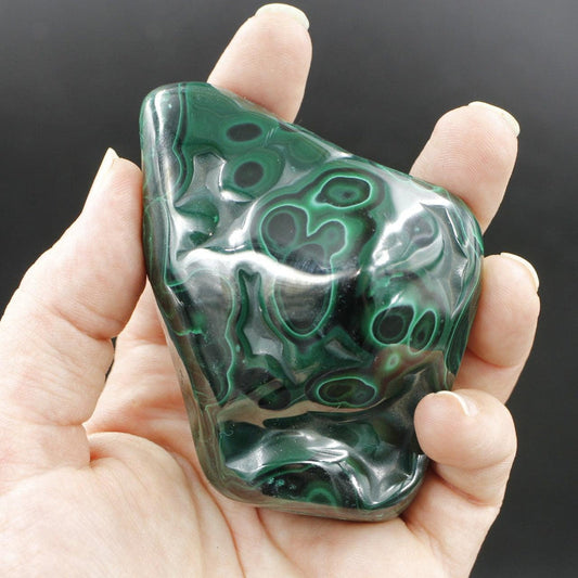 Polished Malachite Free Forms || Transformation || Africa-Nature's Treasures