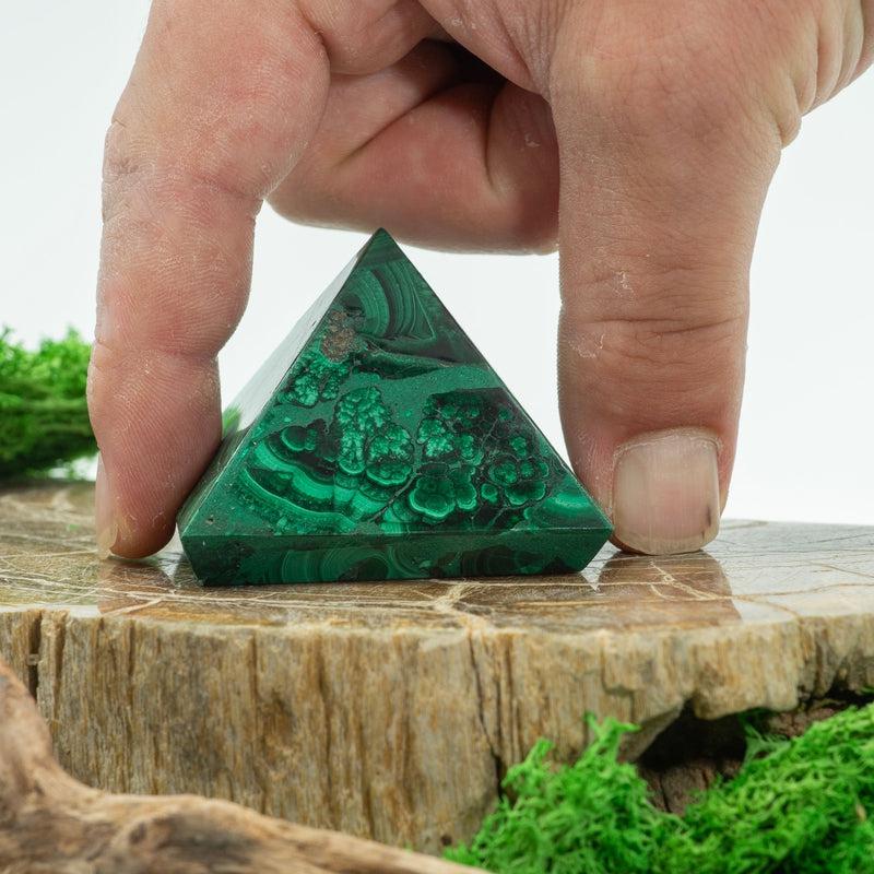 Polished Malachite Pyramids || Transformation ||Africa-Nature's Treasures