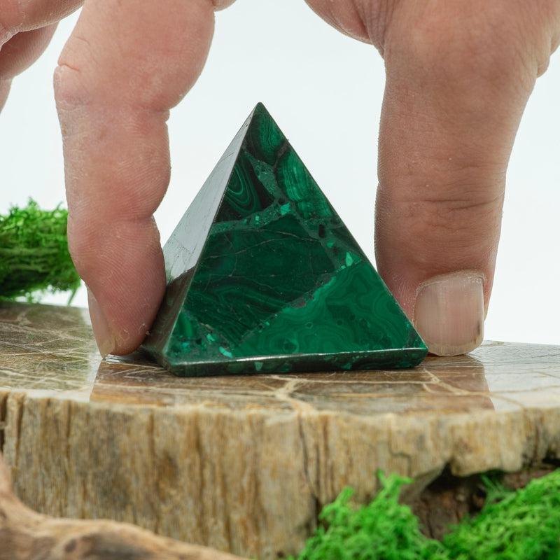 Polished Malachite Pyramids || Transformation ||Africa-Nature's Treasures