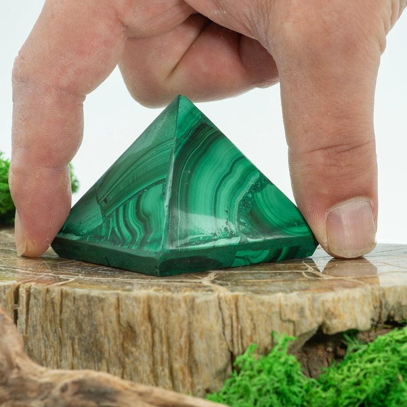 Polished Malachite Pyramids || Transformation ||Africa-Nature's Treasures