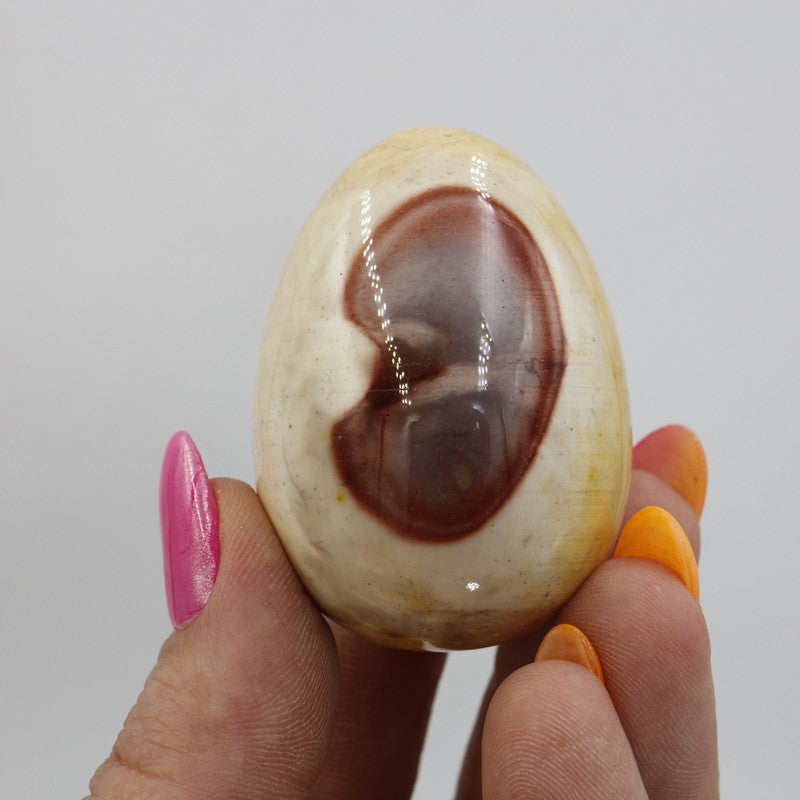 Polished Mookaite Jasper Eggs 45mm || Communication-Nature's Treasures