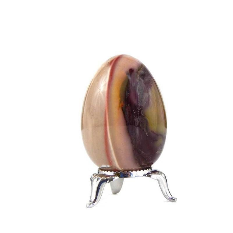 Polished Mookaite Jasper Eggs 45mm || Communication-Nature's Treasures