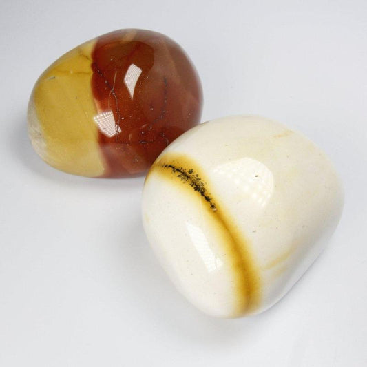 Polished Mookaite Jasper Massage Stone Tool || Grounding-Nature's Treasures