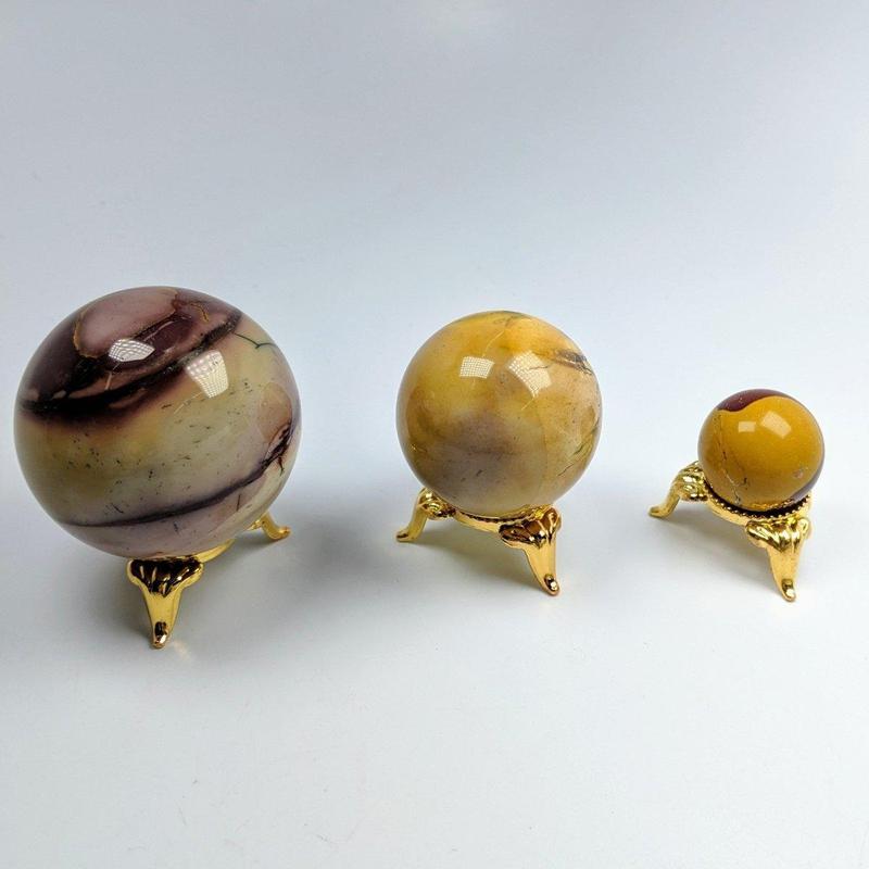 Polished Mookaite Jasper Spheres || China-Nature's Treasures