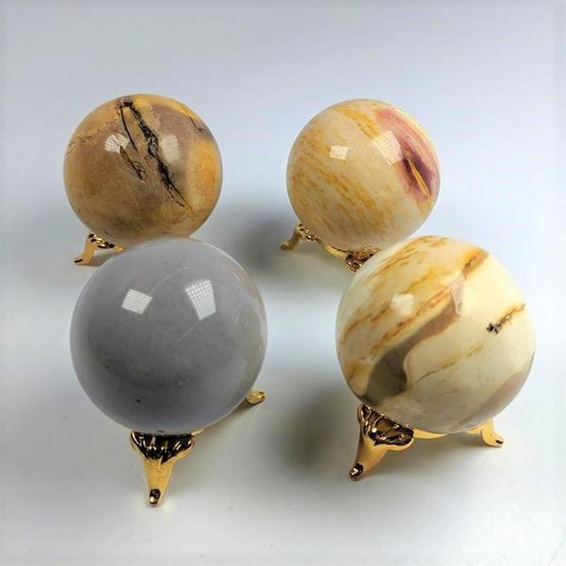 Polished Mookaite Jasper Spheres || China-Nature's Treasures