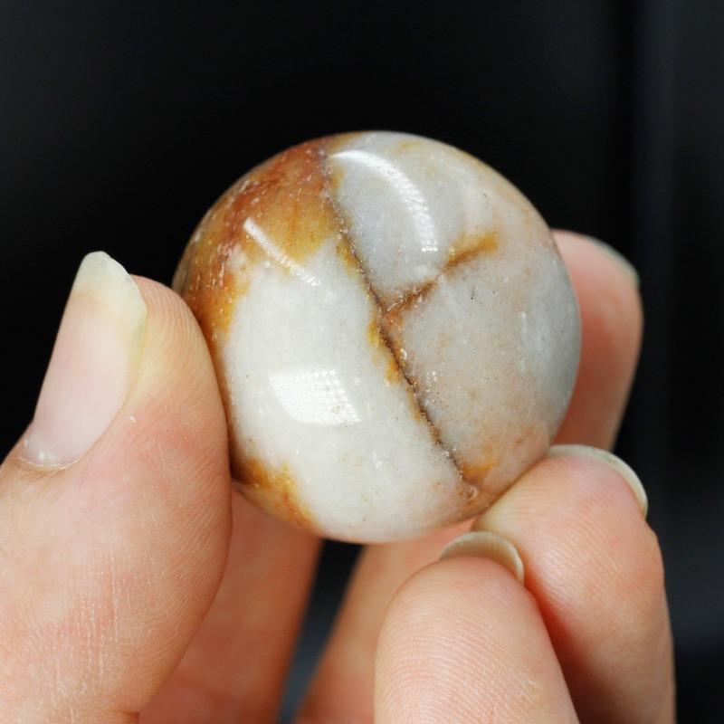 Polished Natural Moonstone Spheres || India-Nature's Treasures