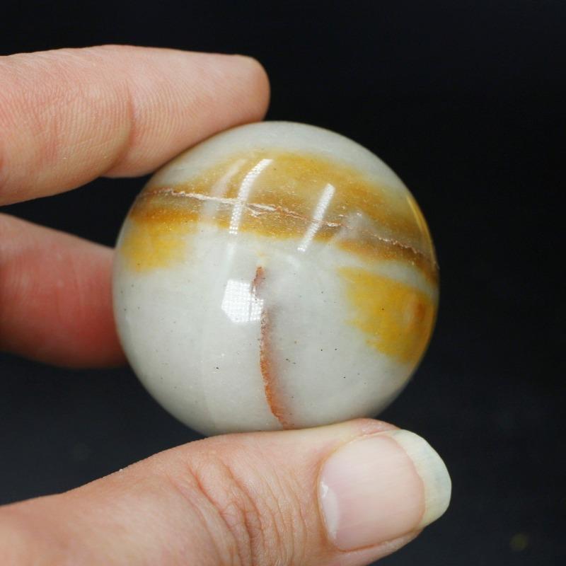 Polished Natural Moonstone Spheres || India-Nature's Treasures