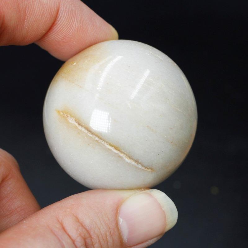 Polished Natural Moonstone Spheres || India-Nature's Treasures