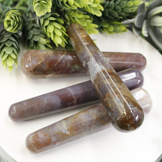 Polished Ocean Jasper Massage Tools || India-Nature's Treasures