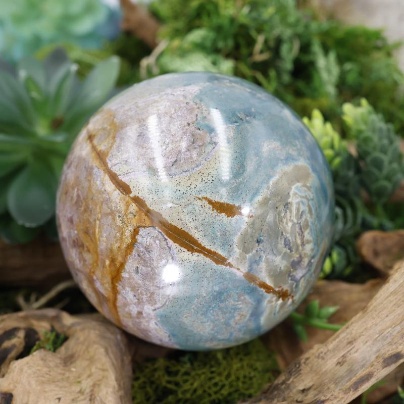 Polished Ocean Jasper Spheres || Madagascar-Nature's Treasures
