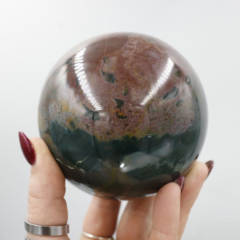 Polished Ocean Jasper Spheres || Madagascar-Nature's Treasures