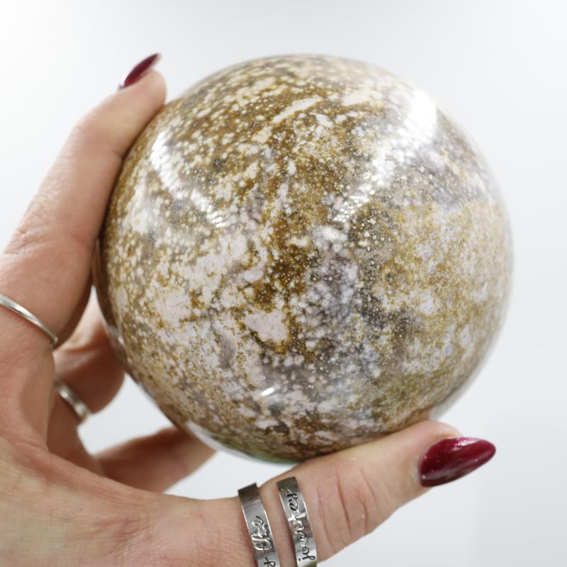 Polished Ocean Jasper Spheres || Madagascar-Nature's Treasures
