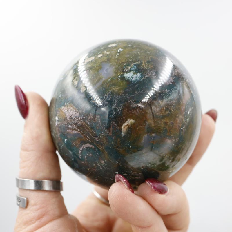 Polished Ocean Jasper Spheres || Madagascar-Nature's Treasures