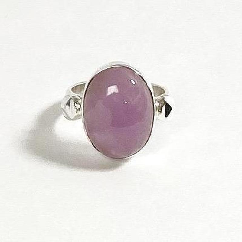 Polished Oval Kunzite Rings || .925 Sterling Silver-Nature's Treasures