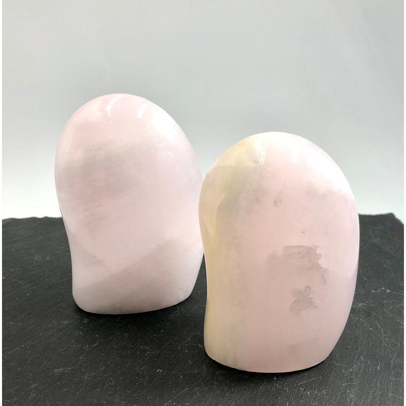 Polished Pink Mangano Free Forms || Gentle Love, Joy || Mexico-Nature's Treasures