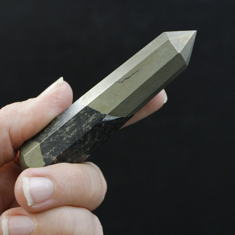Polished Pyrite Massage Point Tools || Peru-Nature's Treasures