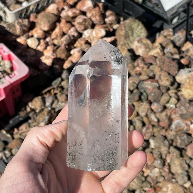 Polished Quartz With Inclusions Tower Points || Brazil-Nature's Treasures