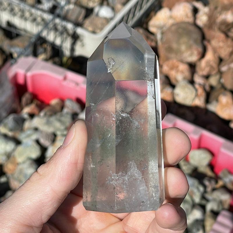 Polished Quartz With Inclusions Tower Points || Brazil-Nature's Treasures