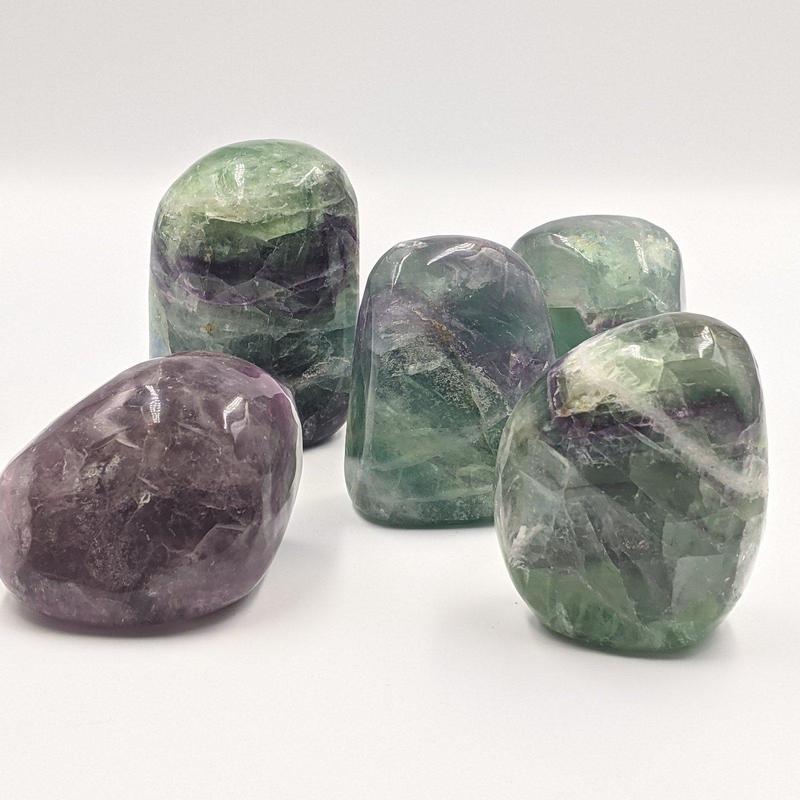 Polished Rainbow Fluorite Free Forms || Mental Clarity || China-Nature's Treasures