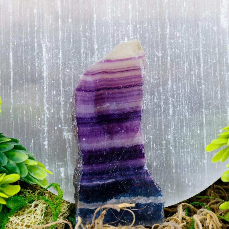 Polished Rainbow Fluorite Slabs || Trunk Show 2024-Nature's Treasures