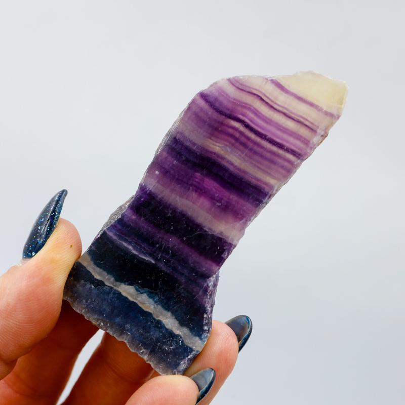 Polished Rainbow Fluorite Slabs || Trunk Show 2024-Nature's Treasures