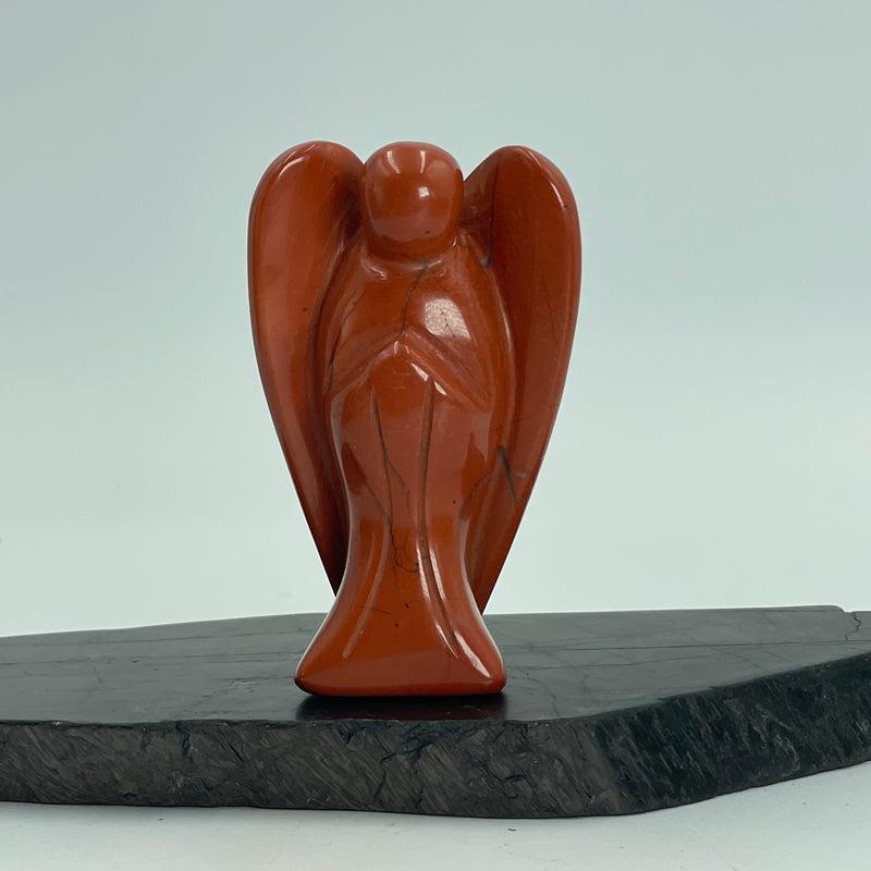 Polished Red Jasper Angel Carvings || Stability || Idaho-Nature's Treasures