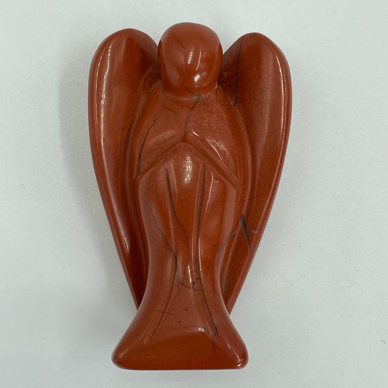 Polished Red Jasper Angel Carvings || Stability || Idaho-Nature's Treasures
