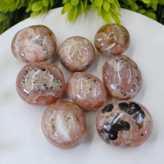 Polished Rhodochrosite Tumble Stone-Nature's Treasures