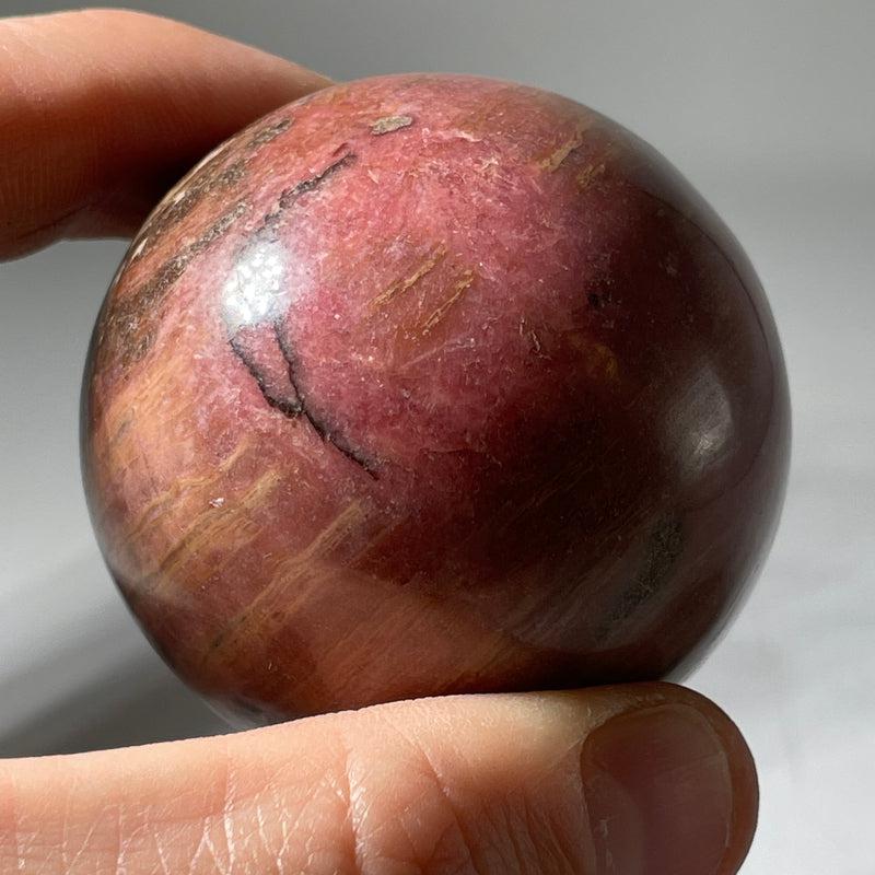 Polished Rhodonite Spheres || Brazil-Nature's Treasures