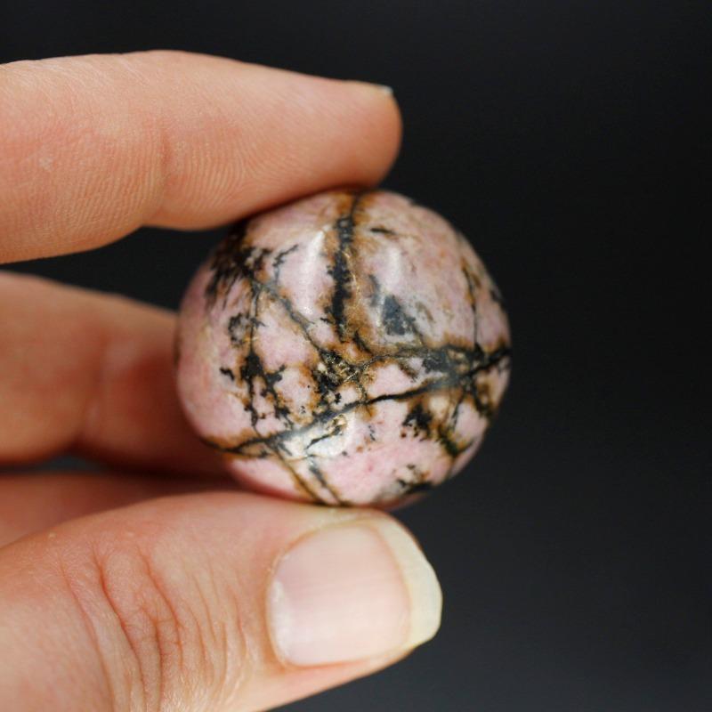 Polished Rhodonite Spheres || Brazil-Nature's Treasures