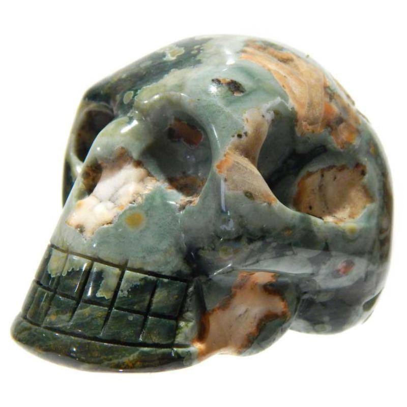 Polished Rhyolite Skull Carvings || Brazil-Nature's Treasures