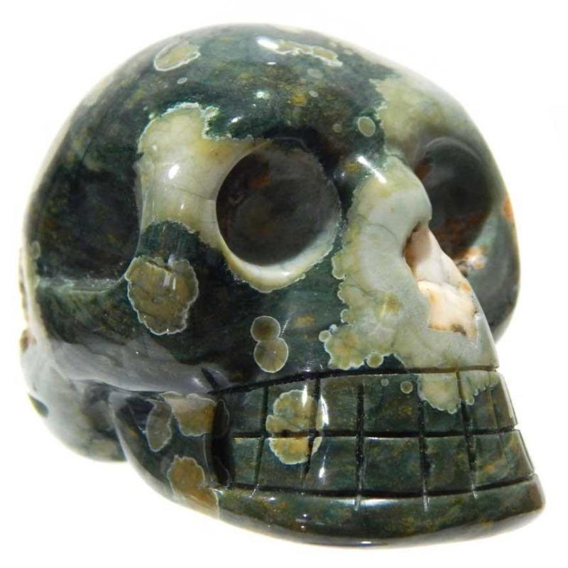 Polished Rhyolite Skull Carvings || Brazil-Nature's Treasures