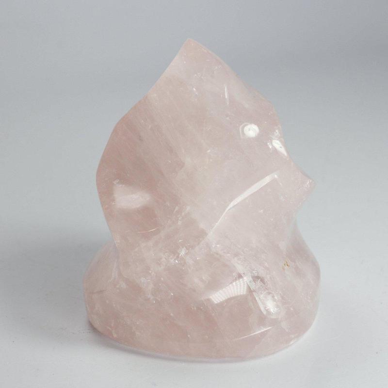 Polished Rose Quartz Free Form Flames || Inner Love || Madagascar-Nature's Treasures