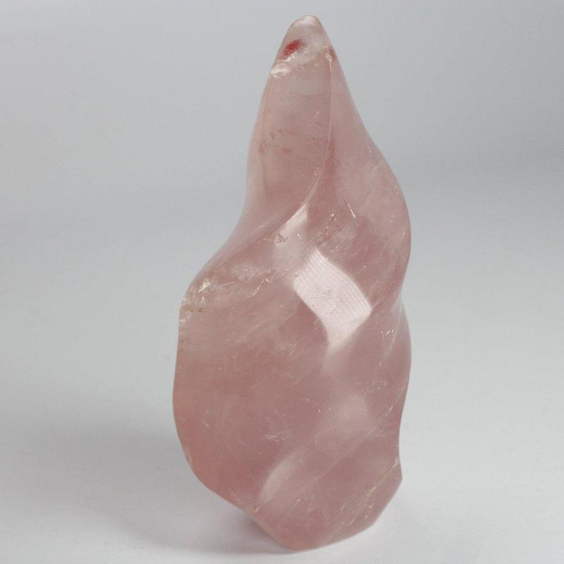 Polished Rose Quartz Free Form Flames || Inner Love || Madagascar-Nature's Treasures