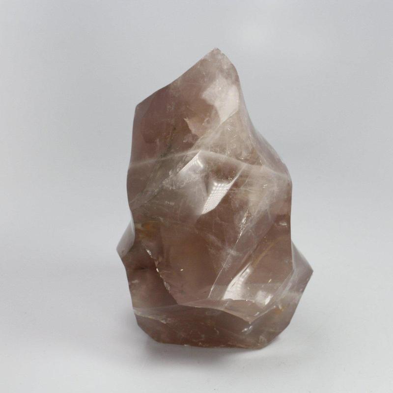 Polished Rose Quartz Free Form Flames || Inner Love || Madagascar-Nature's Treasures