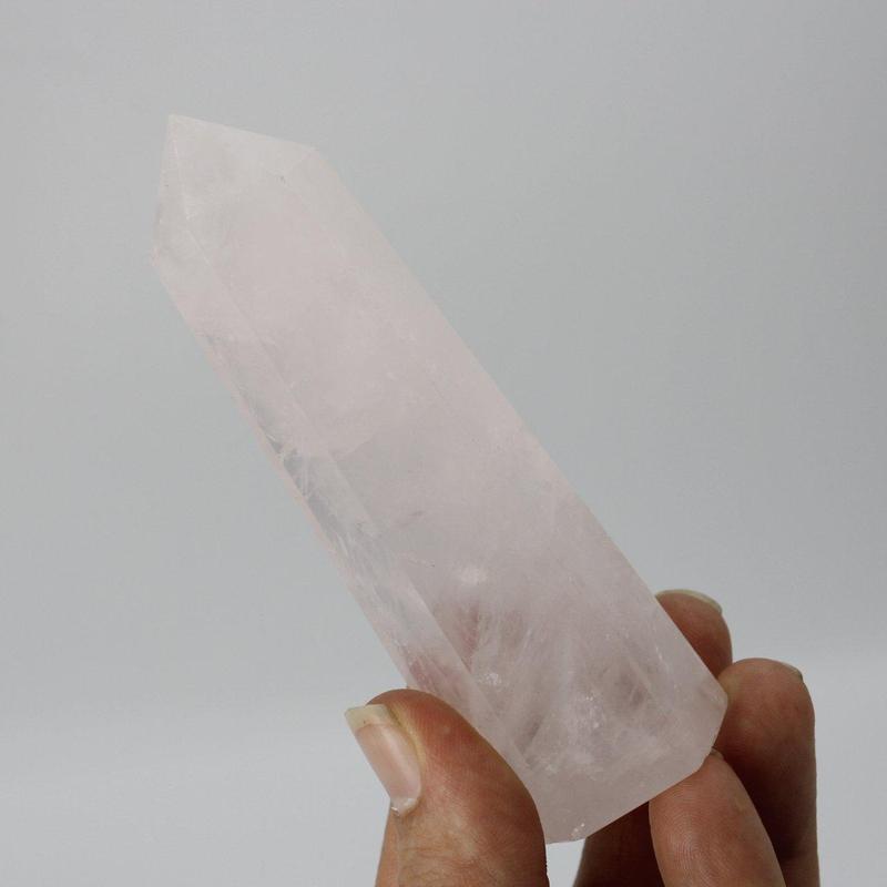 Polished Rose Quartz Tower Points || Self-Love || Brazil-Nature's Treasures