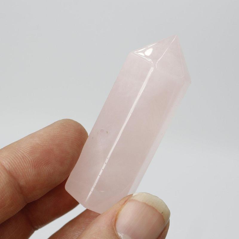 Polished Rose Quartz Tower Points || Self-Love || Brazil-Nature's Treasures